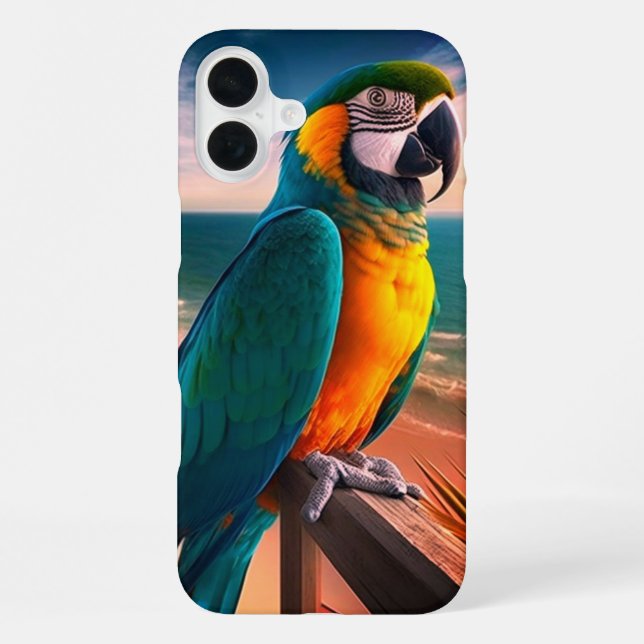 Parrot Phone Case iPhone Hülle (Rückseite)
