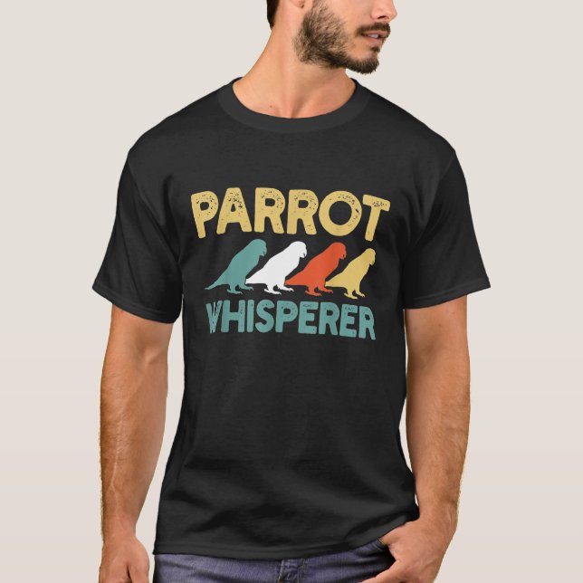Parrot Retro 1 T-Shirt (Vorderseite)