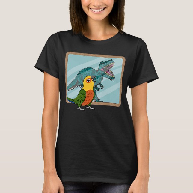 Parrot & Rex Reflection I Jenday Construction T-Shirt (Vorderseite)