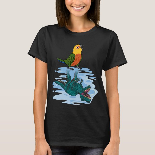 Parrot & Rex Reflection I Jenday Construction T-Shirt (Vorderseite)