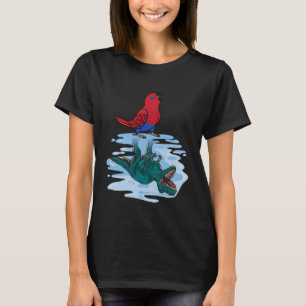 Parrot & Rex Reflektion I Eclectus weiblich T-Shirt