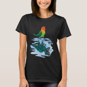Parrot & Rex Reflektion I Fischers Lovebird T-Shirt