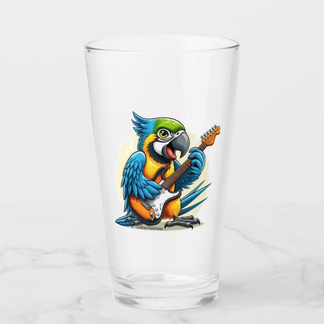Parrot Rock Music Glas (Vorderseite)