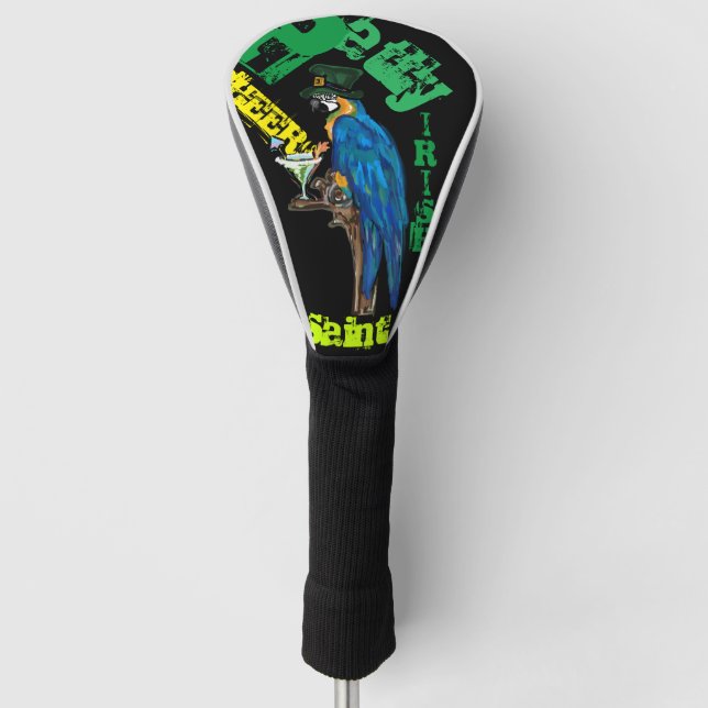 PARROT SAINT PATY GOLF HEADCOVER (Vorderseite)