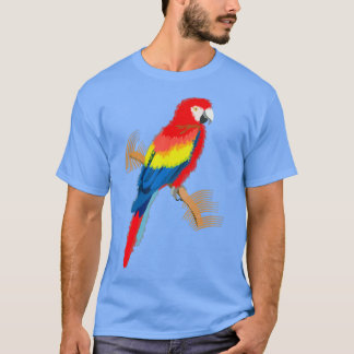 Parrot Scarlet Macaw farbenfroh T-Shirt