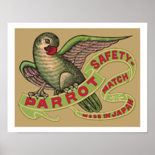 Parrot-Sicherheitsmatten Poster