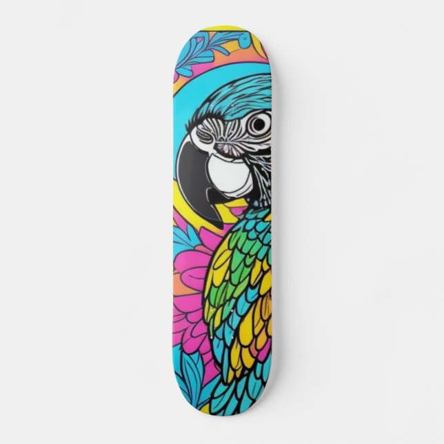 Parrot Skateboard (Vorderseite)
