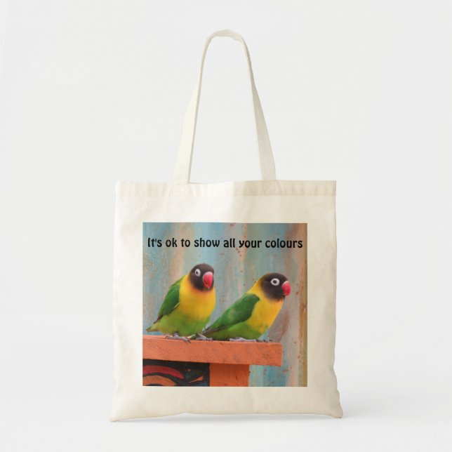 Parrot Tote Bag Tragetasche (Vorne)