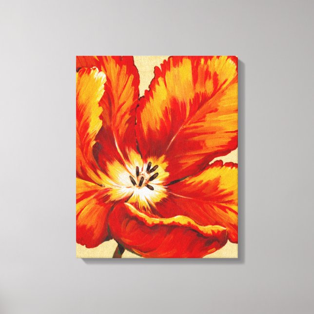 Parrot Tulip I Leinwanddruck (Vorderseite)