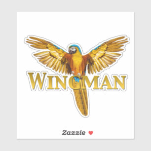 Parrot Wingman Aufkleber