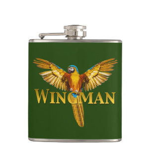 Parrot Wingman Flachmann