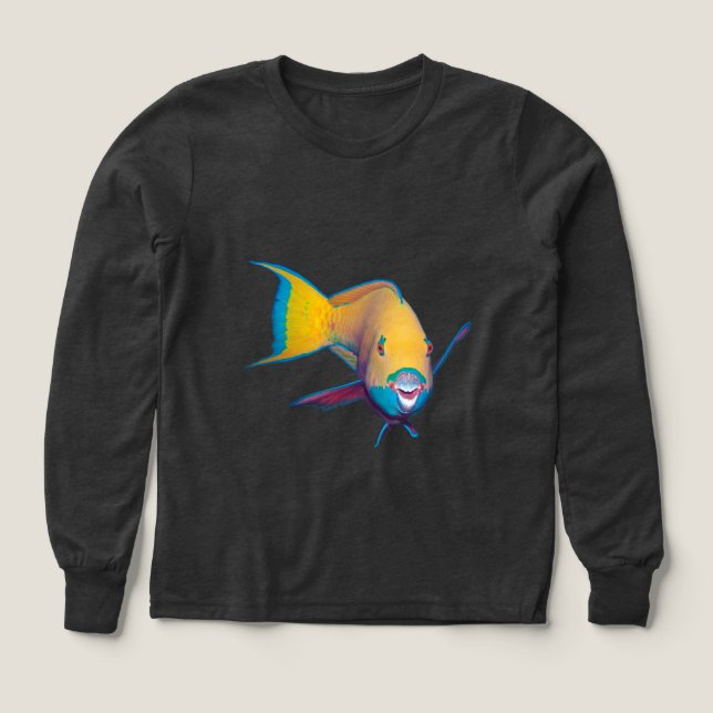 Parrotfish - Abstraktes Design - Aus dem Foto schn (Design Vorderseite)