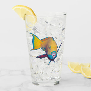 Parrotfish - Abstraktes Design - Aus dem Foto schn Glas