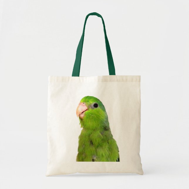Parrotlet Vogel-Grün Parrotlet Tragetasche (Vorne)