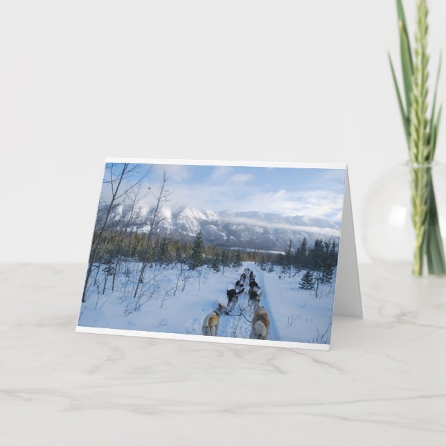 ParrotSleds - Landschaft Karte (Vorderseite)