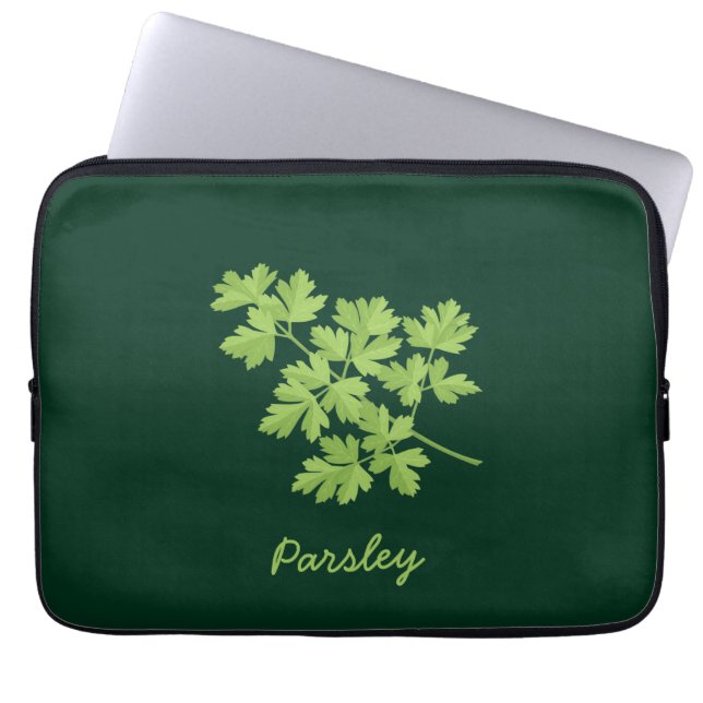 Parsley Laptopschutzhülle (Vorderseite)