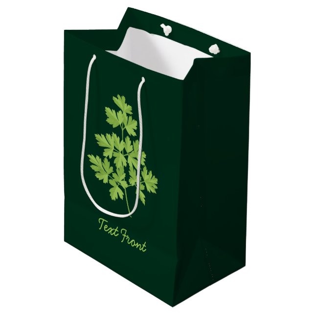 Parsley Mittlere Geschenktüte (Vorderseite Schrägansicht)