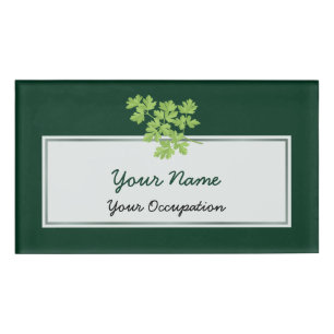 Parsley Namenschild