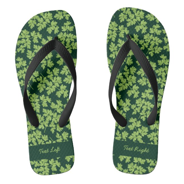 Parsley Pattern Flip Flops (Fußbett)