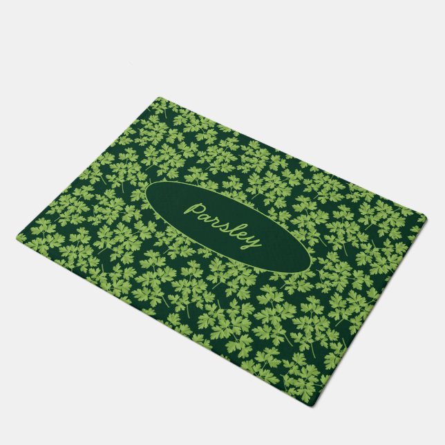 Parsley Pattern Fußmatte (Schrägansicht)