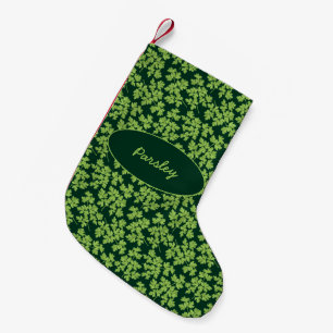 Parsley Pattern Kleiner Weihnachtsstrumpf