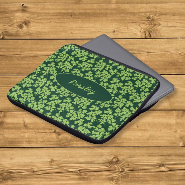 Parsley Pattern Laptopschutzhülle (Von Creator hochgeladen)