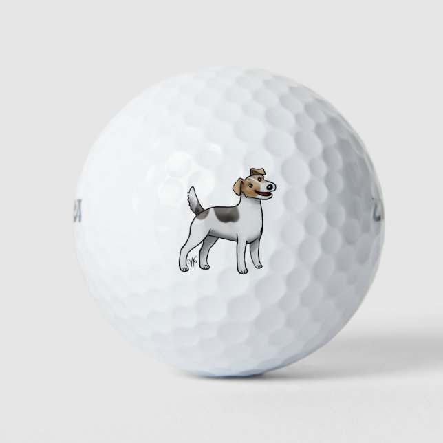 Parson Jack Russell Terrier Golfball (Vorderseite)