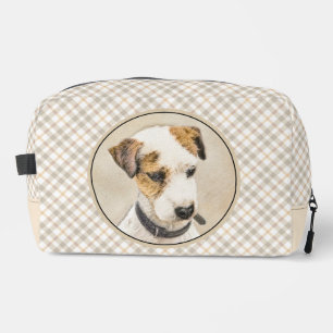 Parson Jack Russell Terrier Malerei Haustier Hund Waschbeutel
