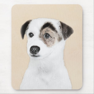 Parson Jack Russell Terrier Painting - Hund Art Mousepad