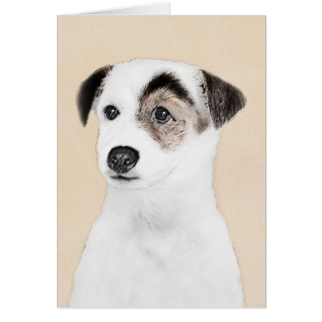 Parson Jack Russell Terrier Painting - Hunde Kunst (Vorne)