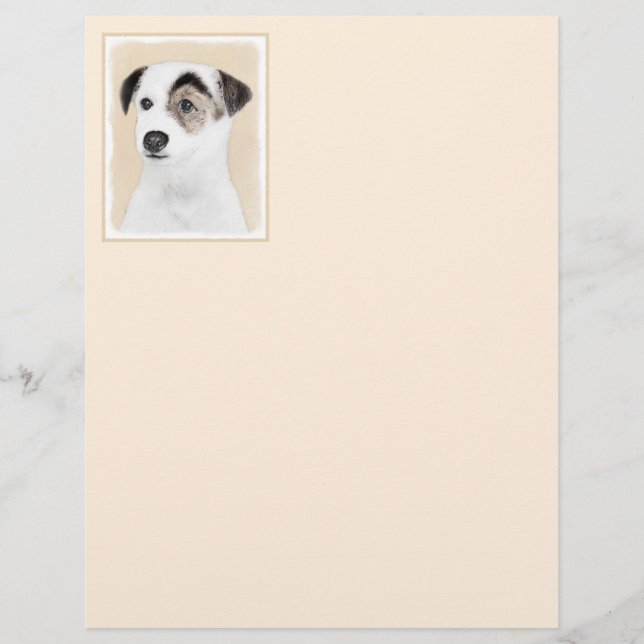 Parson Jack Russell Terrier Painting - Hunde Kunst (Vorderseite)