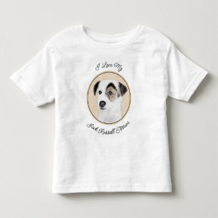Parson Jack Russell Terrier Painting - Hunde Kunst Kleinkind T-shirt