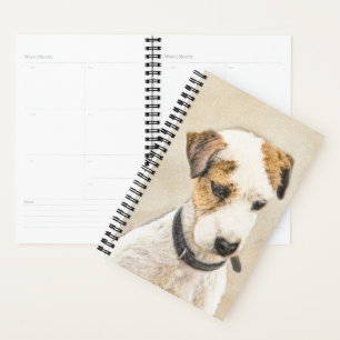 Parson Jack Russell Terrier Painting - Hunde Kunst Planer