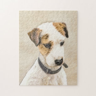 Parson Jack Russell Terrier Painting - Hunde Kunst Puzzle
