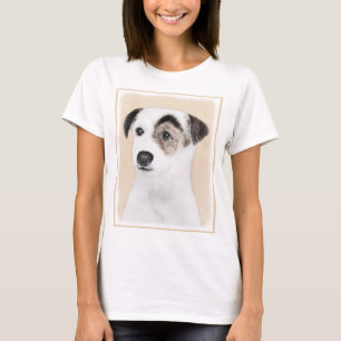 Parson Jack Russell Terrier Painting - Hunde Kunst T-Shirt