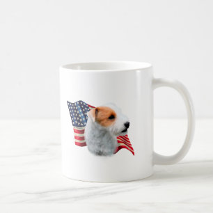 Parson Russell Terrier (kaputt) Flagge Tasse