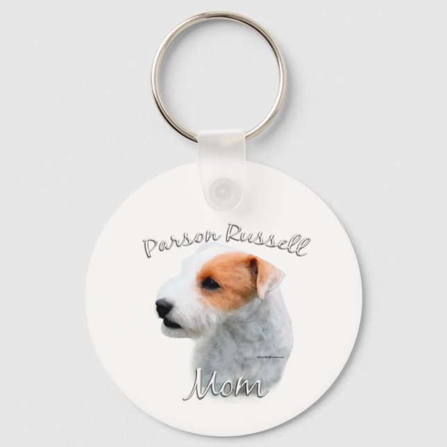 Parson Russell Terrier Mama 2 Schlüsselanhänger (Vorderseite)