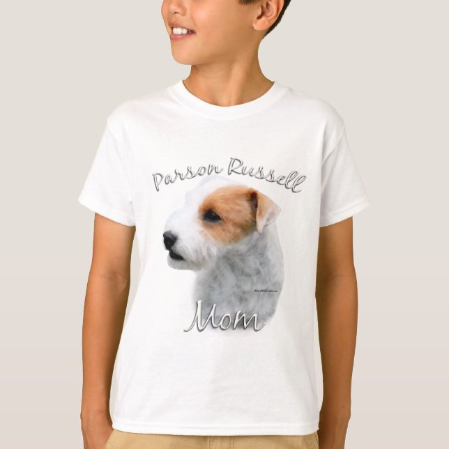 Parson Russell Terrier Mama 2 T-Shirt (Vorderseite)