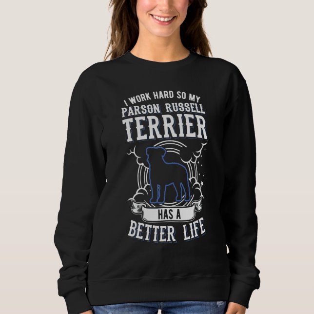 Parson Russell Terrier Sweatshirt (Vorderseite)