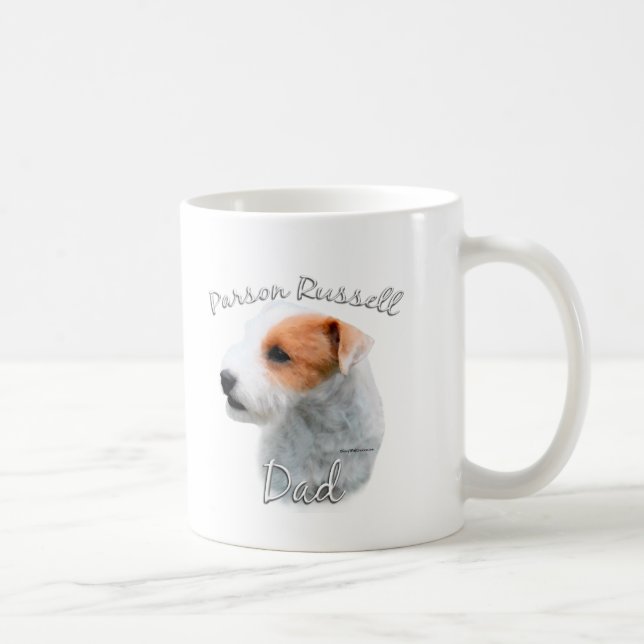 Parson Russell Terrier Vater 2 Tasse (Rechts)