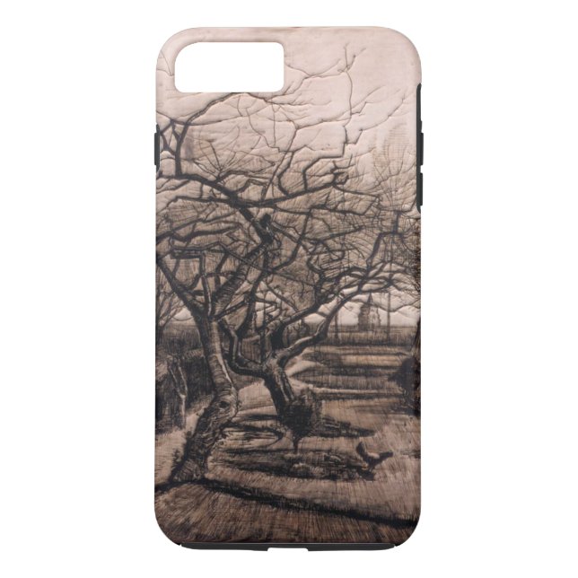 Parsonage Garden - Nuenen im Winter - van Gogh Case-Mate iPhone Hülle (Rückseite)