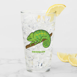 Parsons Chamäleon-Illustration Glas