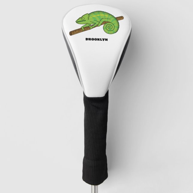 Parsons Chamäleon-Illustration Golf Headcover (Vorderseite)
