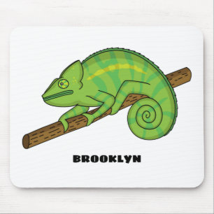 Parsons Chamäleon-Illustration Mousepad