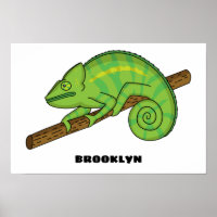 Parsons Chamäleon-Illustration