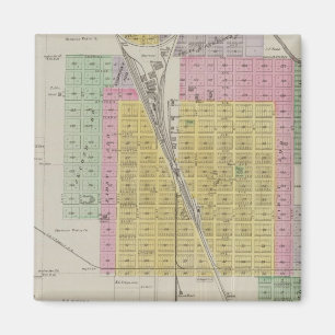 Parsons, Labette Landkreis, Kansas Magnet