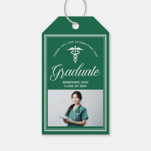 Partei für das grüne Weiße Foto Geschenkanhänger