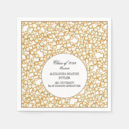 Partei für den Grad der Graduation der Universität Serviette