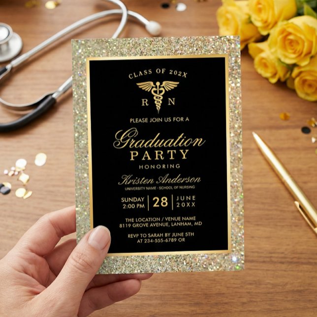 Partei für die Abstufung medizinischer Krankenschu Einladung (Von Creator hochgeladen)