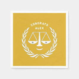 Partei für die juristische Ausbildung Serviette